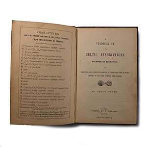 Numismatic Books - Poste - A Vindication of the Celtic Inscriptions on Gaulish and British Coins