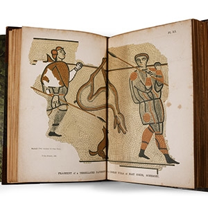 Archaeological Books - Roach Smith - Collectanea Antiqua, etchings and notices of ancient remains, illustrative of the habits, customs, and history of past ages -Volume I, II & VII