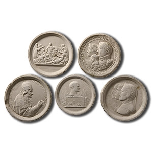 Plaster Medallion Impression Group