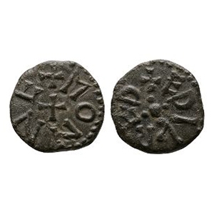 Anglo-Saxon Coins - Northumbria - Aethelred II/Monne - AE Styca
