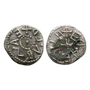 Anglo-Saxon Coins - Northumbria - Archbishop Eanbald II/Edilveard - Base AR Styca