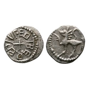 Anglo-Saxon Coins - Northumbria - Eadbereht - AR Sceatta