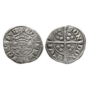 English Medieval Coins - Edward I - London - AR Penny