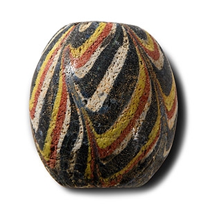 Sumatran Glass Elephant Bead