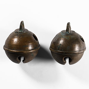 Post Medieval Bronze Crotal Bell Group