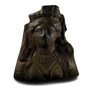 Bronze Goddess Applique
