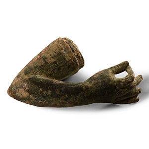 Roman Bronze Statue Arm