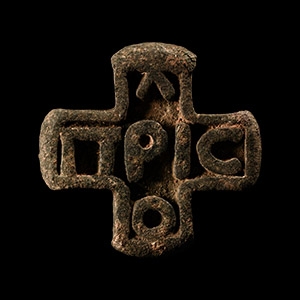 Byzantine Bronze Stamp Seal