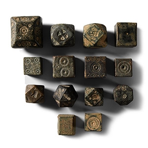 Byzantine Bronze Weight Collection