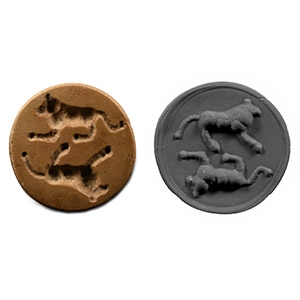 Proto-Sumerian Seal with Animals
