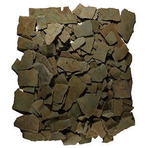 Medieval Bronze Plate Section Group