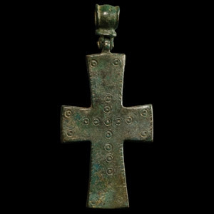 Viking Age Bronze Cross Pendant