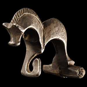 Roman Silver Horse Brooch