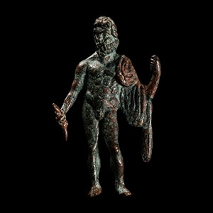 Roman Bronze Jupiter Statuette
