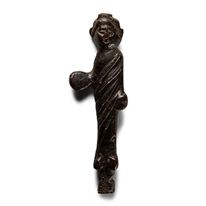 Etruscan Bronze Offering Statuette