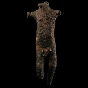 Roman Bronze Neptune Statuette