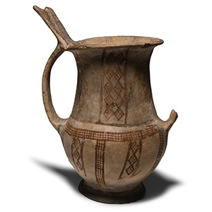 Cypriot White-Slip Ware Tankard