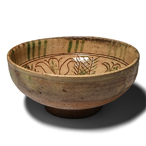 Byzantine Green-Glazed Sgraffito Bowl