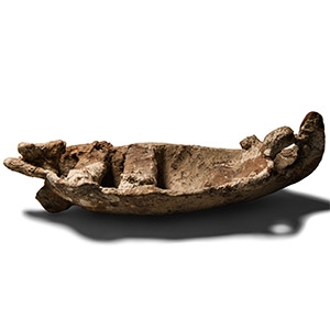 Archaic Greek Ceramic Model Boat