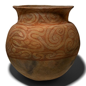 Very Large Ban Chiang Period Painted Storage Jar