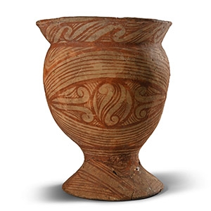 Ban Chiang Period Painted Chalice
