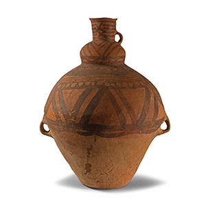 Very Large Chinese Neolithic Painted Vessel