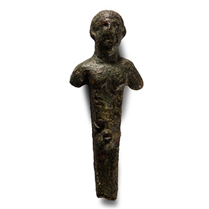 Greek Bronze Herm