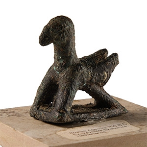 Archaic Greek Bronze Bird Statuette