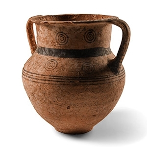 Cypriot Buff Pottery Neck Amphora