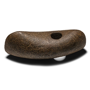 Stone Age Pierced Boat-Shaped Axehead