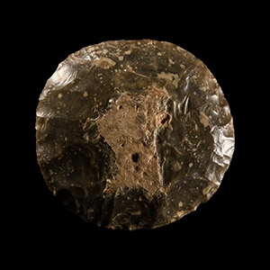 Stone Age Ovate Flint Handaxe