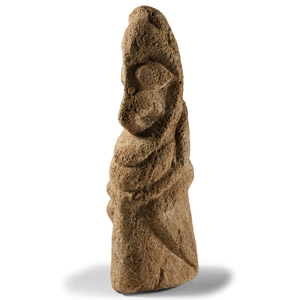 South Pacific Island Malekula Vanuatu Stone Idol