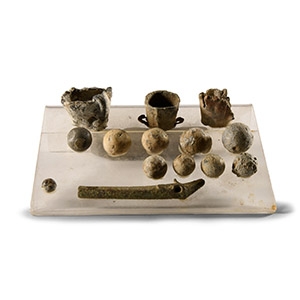 Post Medieval Weaponry Display