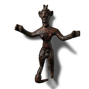 Parthian Bronze Bestial Figure
