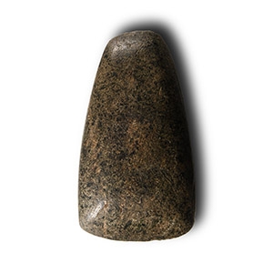 Stone Age Cissbury Ring Polished Speckled Stone Axehead