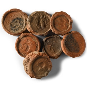 Indo-Greek Terracotta Forgers Mould Group