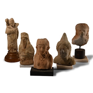 Phoenician Terracotta Figure Collection