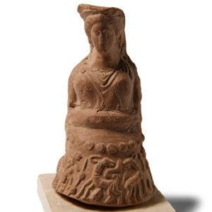 Roman Style Terracotta Goddess Figure
