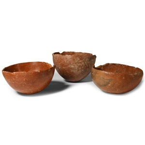 Cypriot Red Polished Ware Bowl Group