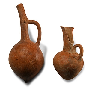 Cypriot Red Polished Ware Zoomorphic Jug Group