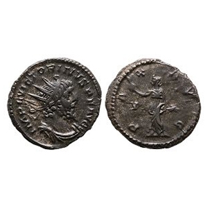 Ancient Roman Imperial Coins - Victorinus - AE Antoninianus
