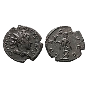 Ancient Roman Imperial Coins - Tetricus II - Spes AE Antoninianus
