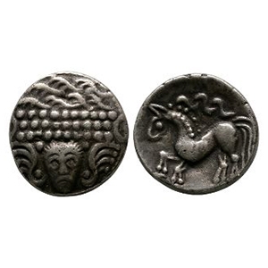 Celtic Iron Age Coins - Danubian - Alexander the Great Type - Imitative AR Tetradrachm Electrotype Copy
