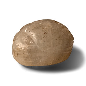 Egyptian Rock Crystal Scarab