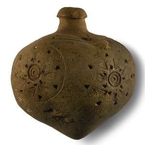 Arab Greek Fire Ceramic Fire Bomb or Hand Grenade