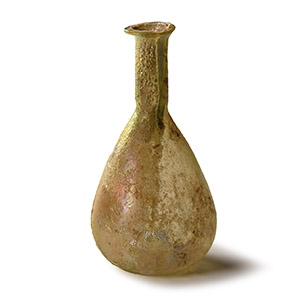 Roman Piriform Glass Flask