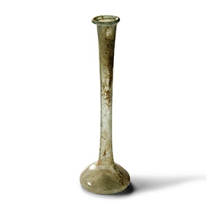 Roman Glass Candlestick Unguentarium