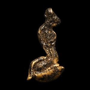 Egyptian Gold Uraeus Amulet