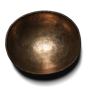 Sassanian Engraved Silver Bowl