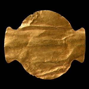 Mesopotamian Gold Butterfly Bead